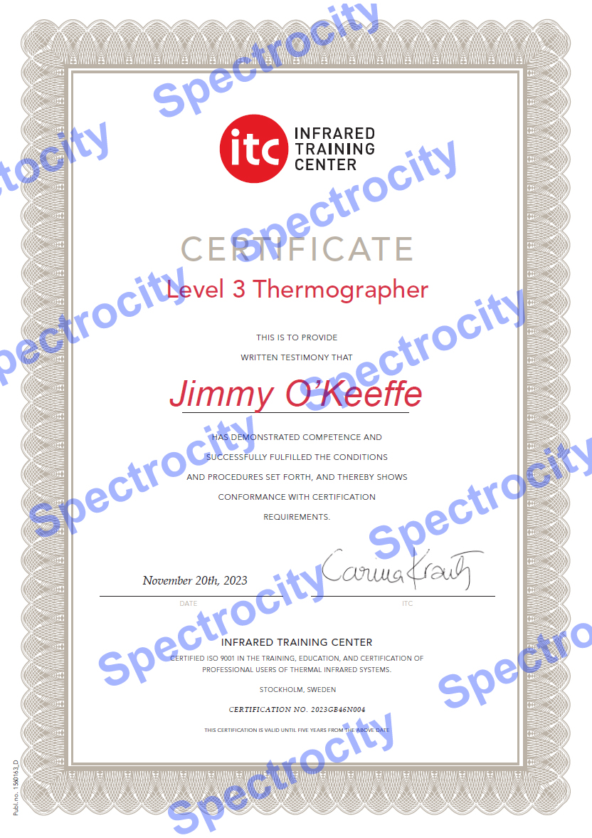ITC CAT3 Cert