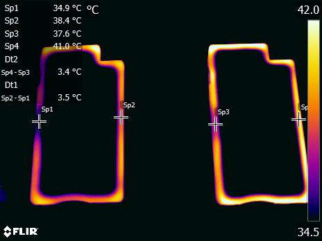 Non uniform laser welding of plastic parts.